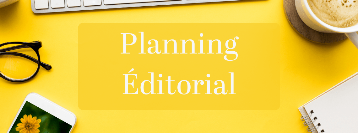 bannière article planning editorial
